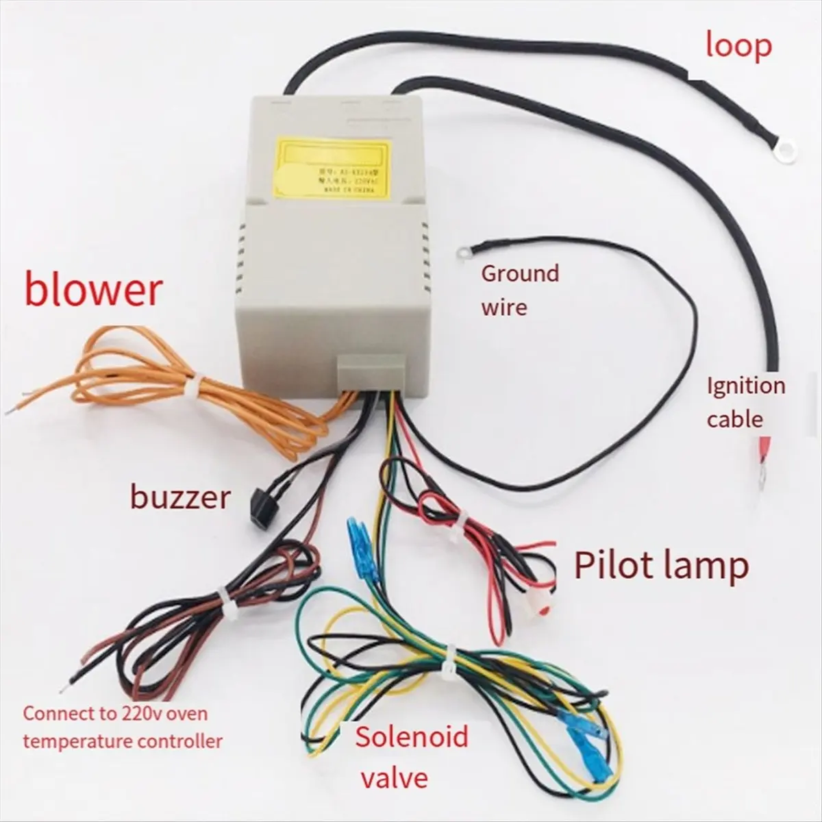 AA14 220V Gas Oven Pulse Ignition Controller Universal Catering Gas Oven Spare Parts