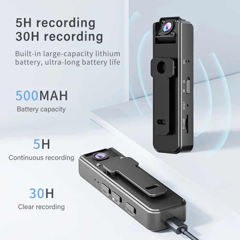 

1080P Card Insertion Wireless Outdoor Camera Law Enforcement Recorder Recorder DV Recording Video Multifunctional Infrared New