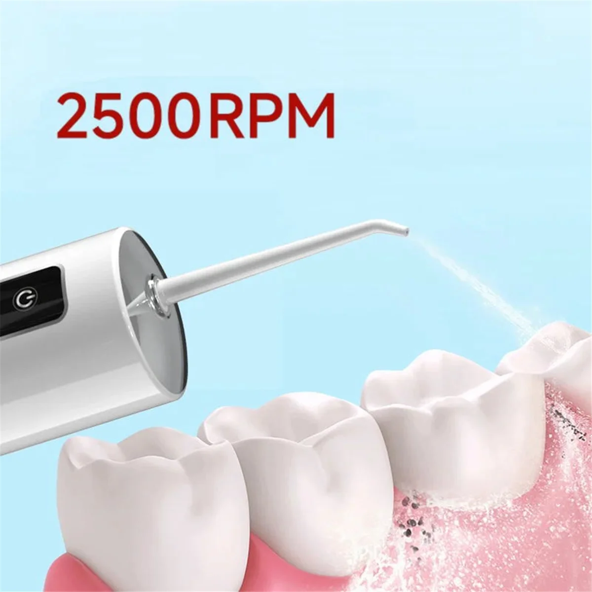 Electric Water Dental Flosser Cordless 200ML Rechargeable Oral Irrigator for Teeth Cleaning Portable Teeth Cleaner Tools