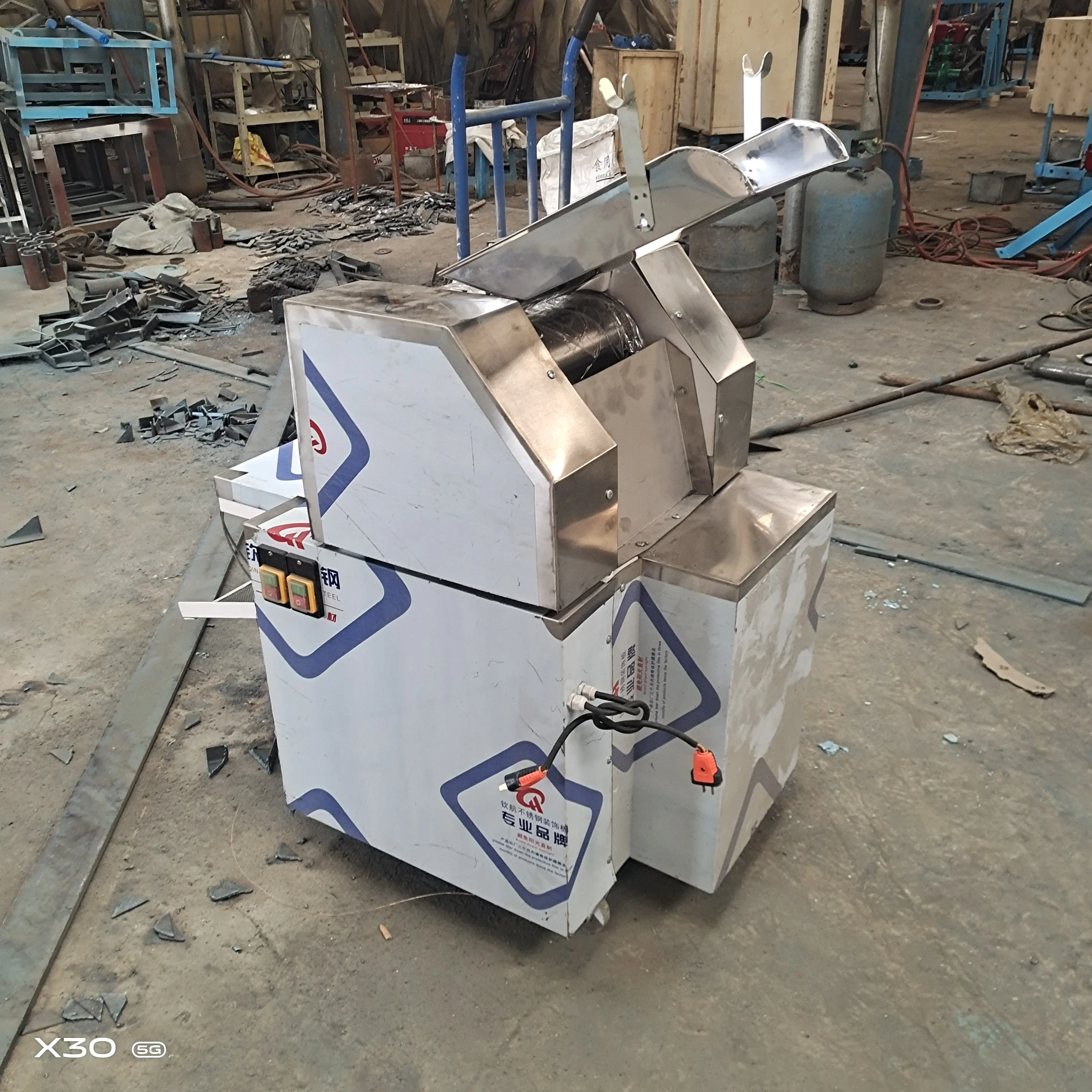 Industrial Chin Chin Cutter hine Chinchin Strips Dough Cubes hine