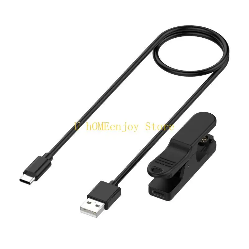 B0KF USB-oplaadkabel voor DW-H5600 Watch Portable Clip Laying Draad Black