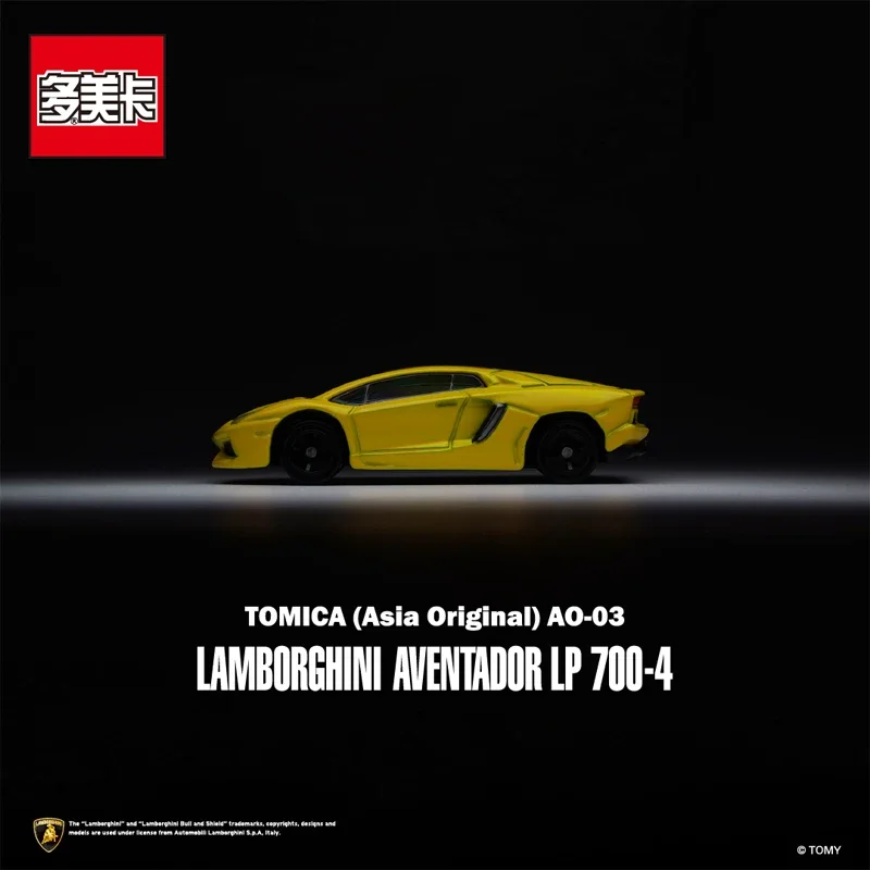 Имитационная модель автомобиля TAKARA TOMY Asia Limited Edition AO-03 Lamborghini, праздничный подарок для мальчиков, коллекция подарков на день рождения