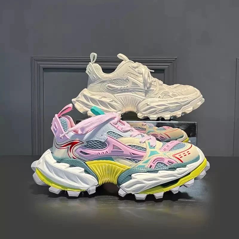 

Мужская Dad oes Thi Bot Casual oes, новая зимняя кожаная платформа для отдыха, модная дышащая резиновая подошва