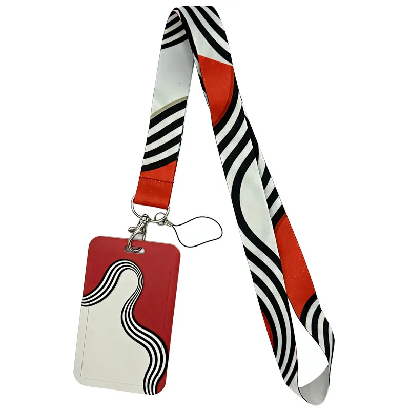 Keychains Neck Lanyard Twin Peaks Lanyards for Key Art Paintings Neck Strap For Card Badge Gym Keyring Accessories Funny Gifts