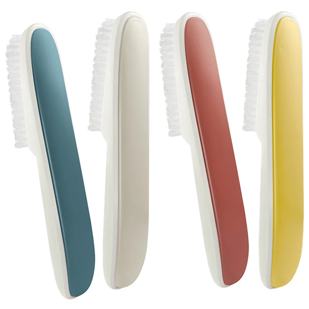 

4 Pcs Cleaning Shoe Brushes Laundry Multi Functional Scrub Multifunctional for Shoes Pp Student