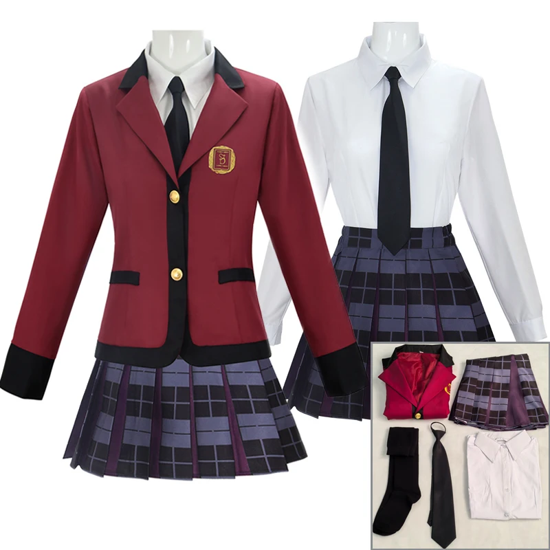 

Action Version Compulsive Gambler School Ryota Suzui Uniform Halloween Costumes For Women Bet Jabami Yumeko Cosplay Costume 2025