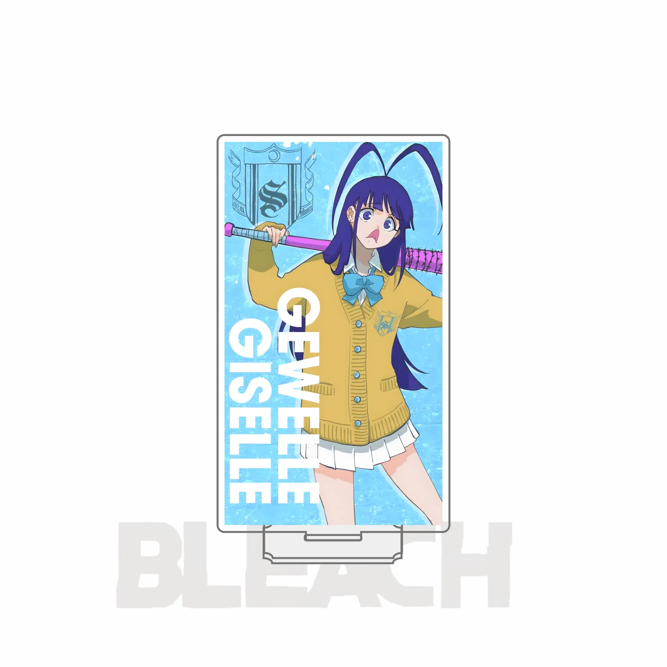 Bleach Acrylic Stand Model Plate Kurosaki Ichigo Kuchiki Rukia Hitsugaya Cartoon Figures Standing Sign Holder keychain  Gift