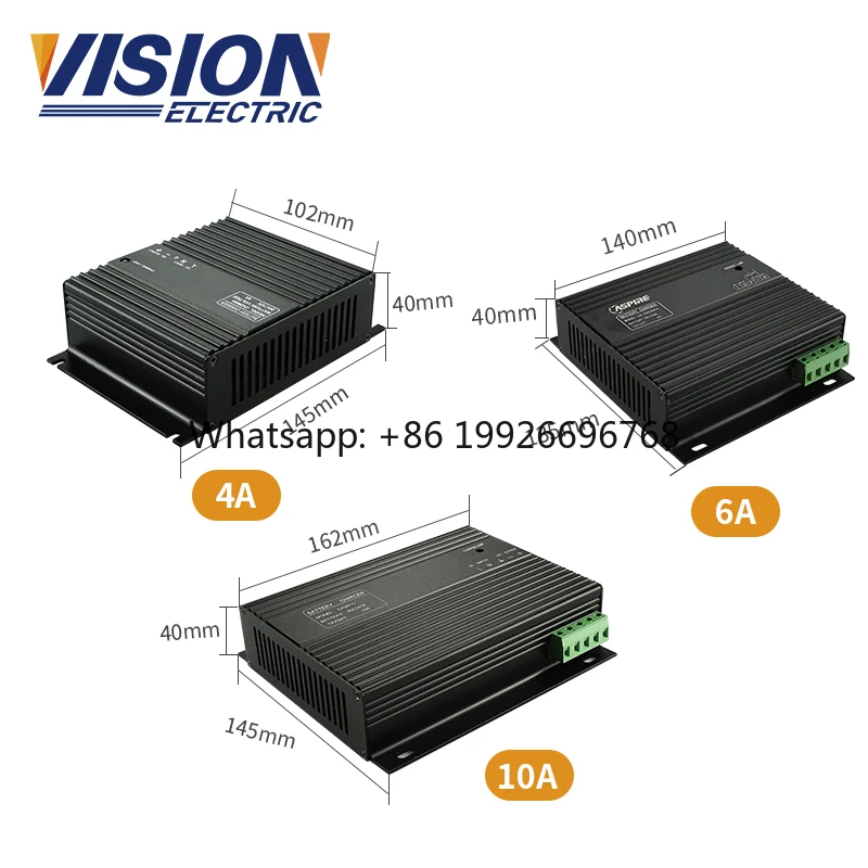 

Intelligent 12v 10A Automatic Battery Charger 24V CH2810 12v 10A Power Supply