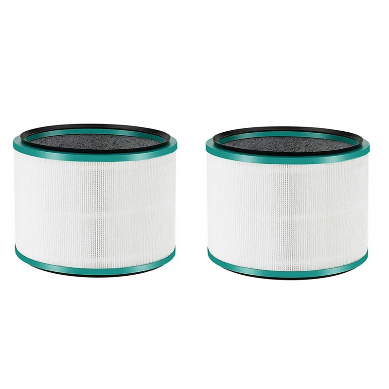 Hepa Filter Compatible for Dyson HP00/HP01/HP02/HP03/DP01/DP03 Pure Cool Fan Air Purifier 2PCS