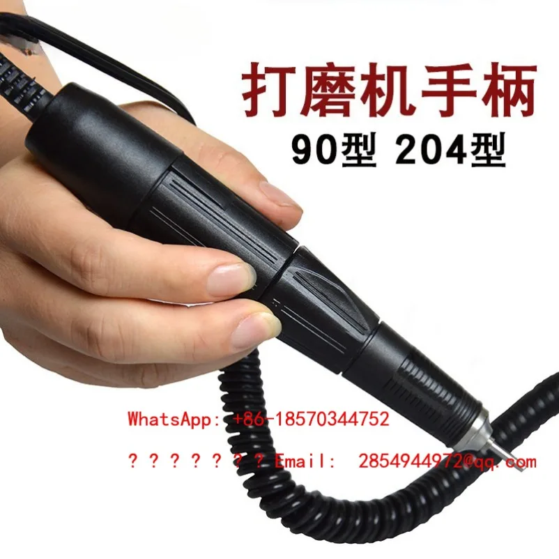 

Стоматологическая электрическая шлифовальная машинка 90 Sander Mechanic Handle 204, малая полировальная электрическая дрель, гравировальный станок, электрическая шлифовальная головка