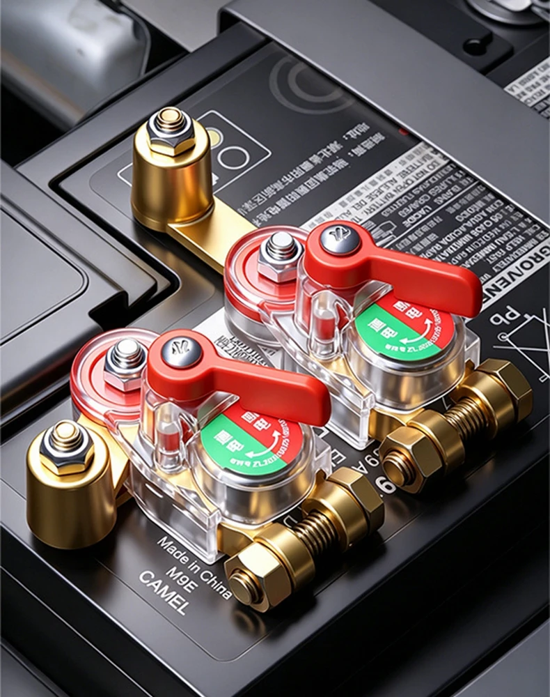 Manueller Drehbarer Batterietrennschalter, Einstellbarer Hochleistungs-Trennschalter 12V-24V für Auto, LKW, Boot – Detail 12