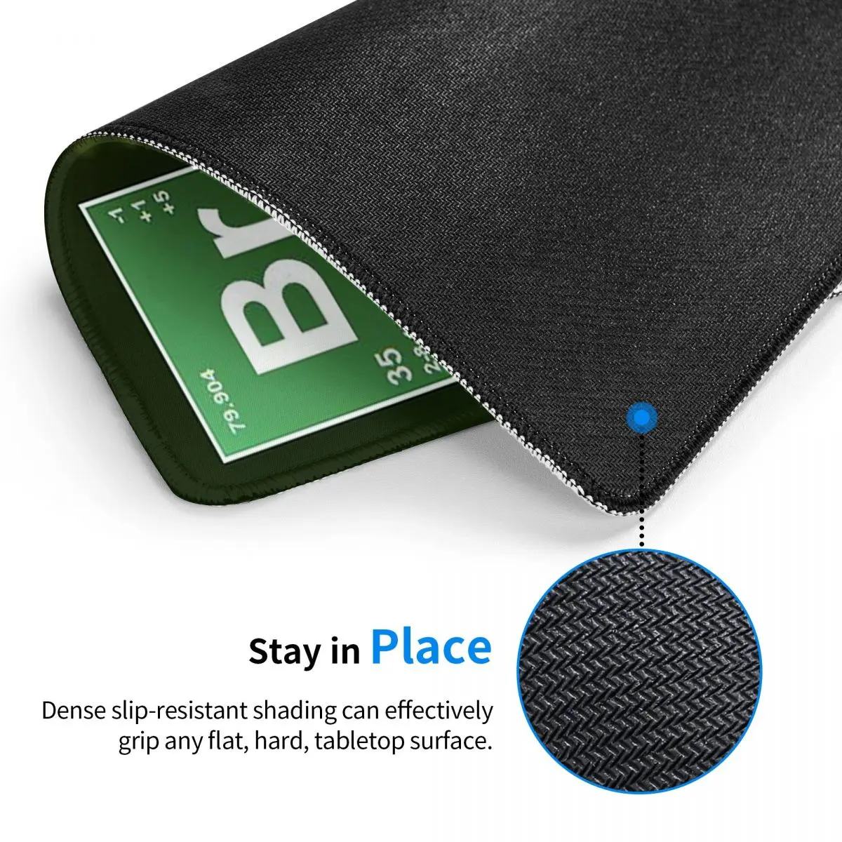 ブレイキング・バッド ハイゼンベルク マウスパッド コンピューターキーボード マウスマット ゲーム用PC ラップトップ デスクマット オフィスアクセサリー テーブルマット