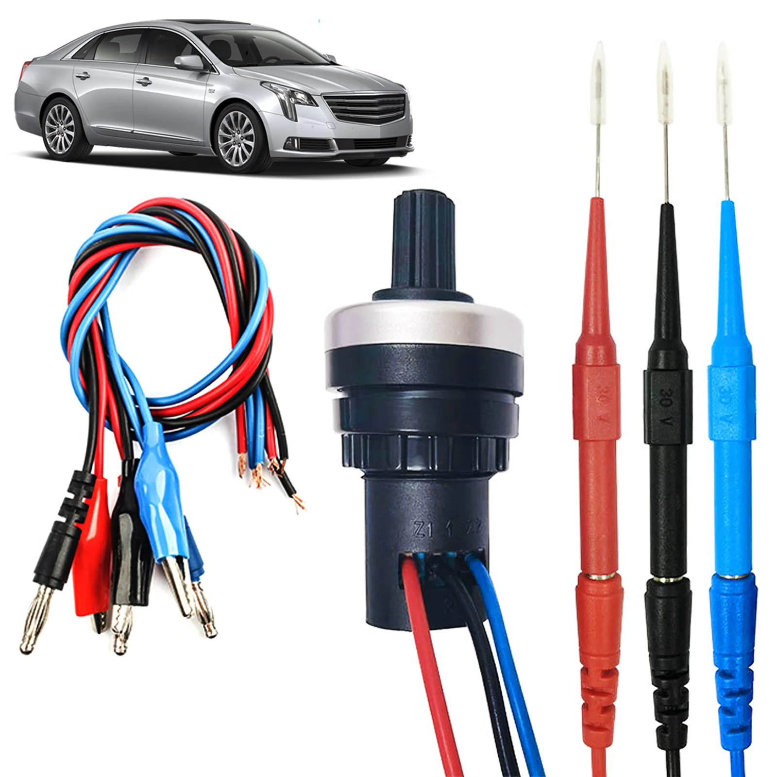 

Auto Car Circuit Tester Sensor Signal Resistance Simulator Fuel Diagnostic Tool Analog Generator Resistance Senso