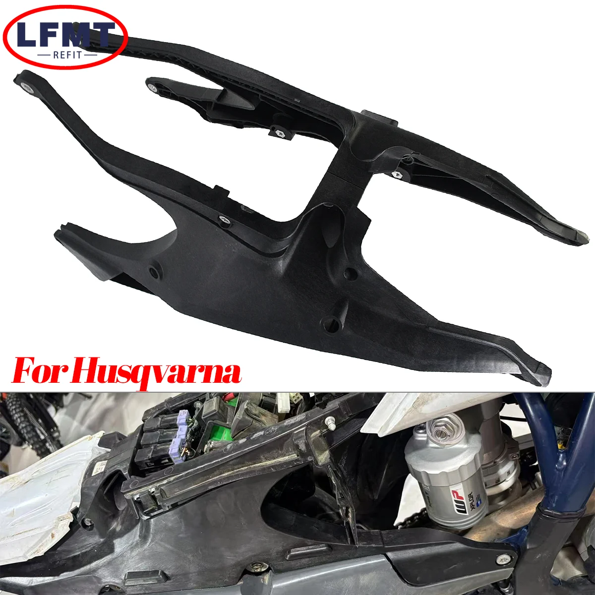 For HUSQVARNA FC FE FS FX TC TE TX 250 350 450 Motorcycle Strengthen Subframe Rear Seat Support Frame Tailstock Mount 2019-2023