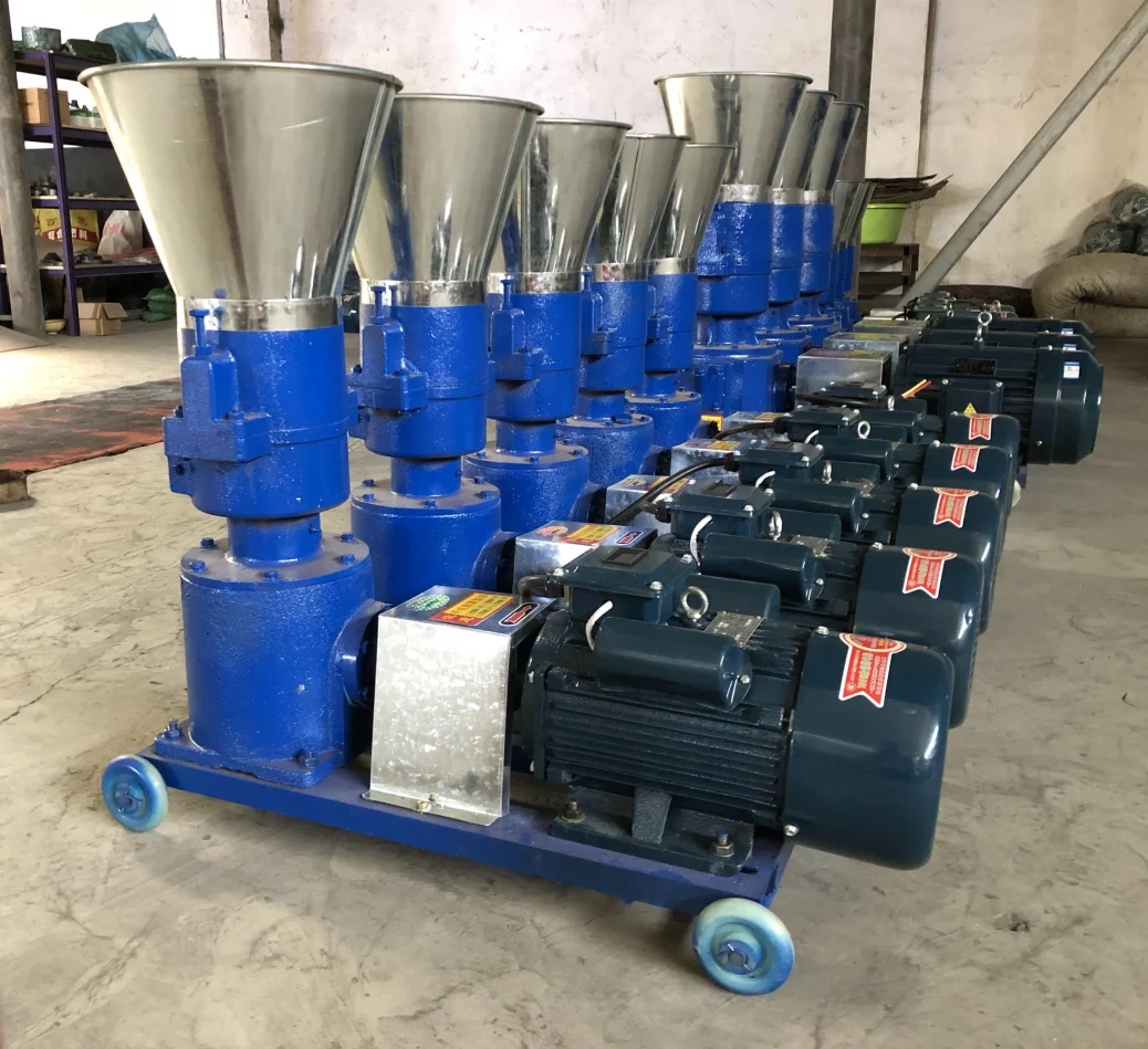 3000 Kg/h Pellet Making Machine New Farm Livestock Feed Processing Granulator for Pig Cattle Chicken Fish & Poultry 220V