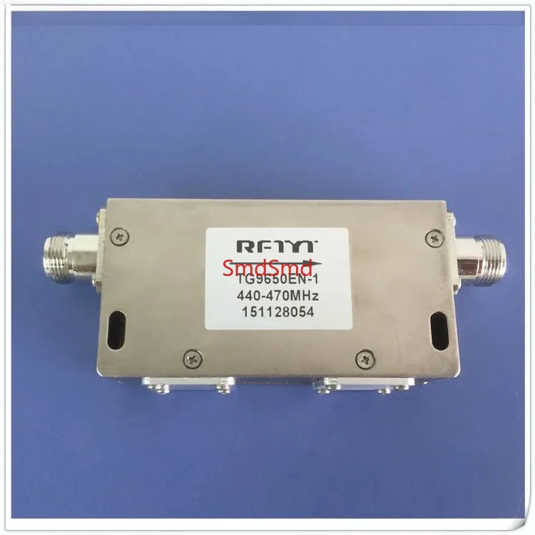 440-470MHz Dual Junction Isolator For UHF VHF Radio TV FM Digital TV Frequency Transmission RF Isolator Integrated Circuit