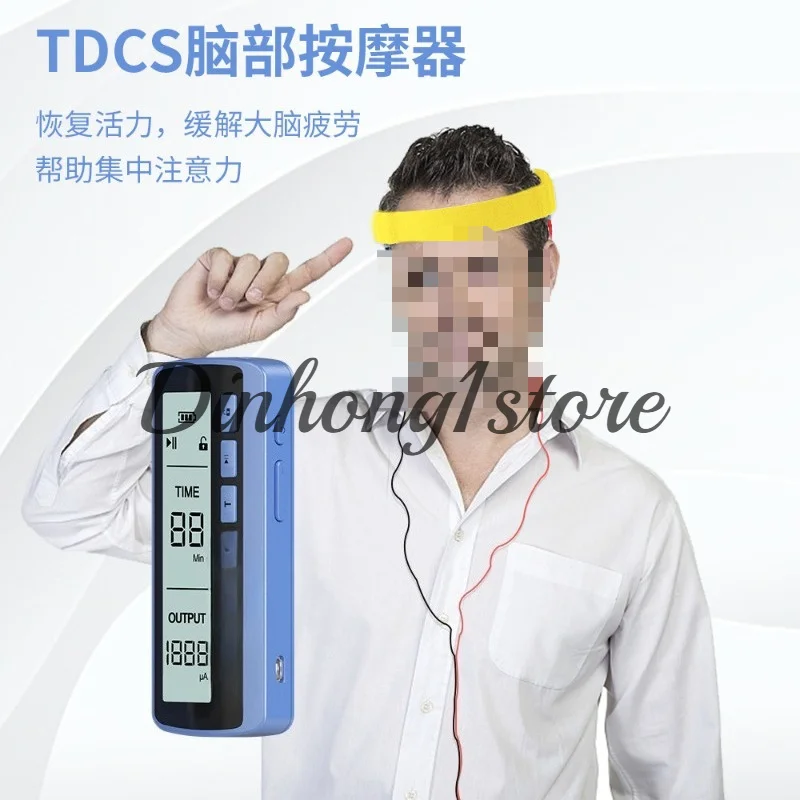 Portable wireless micro-current to relieve fatigue sleep massager
