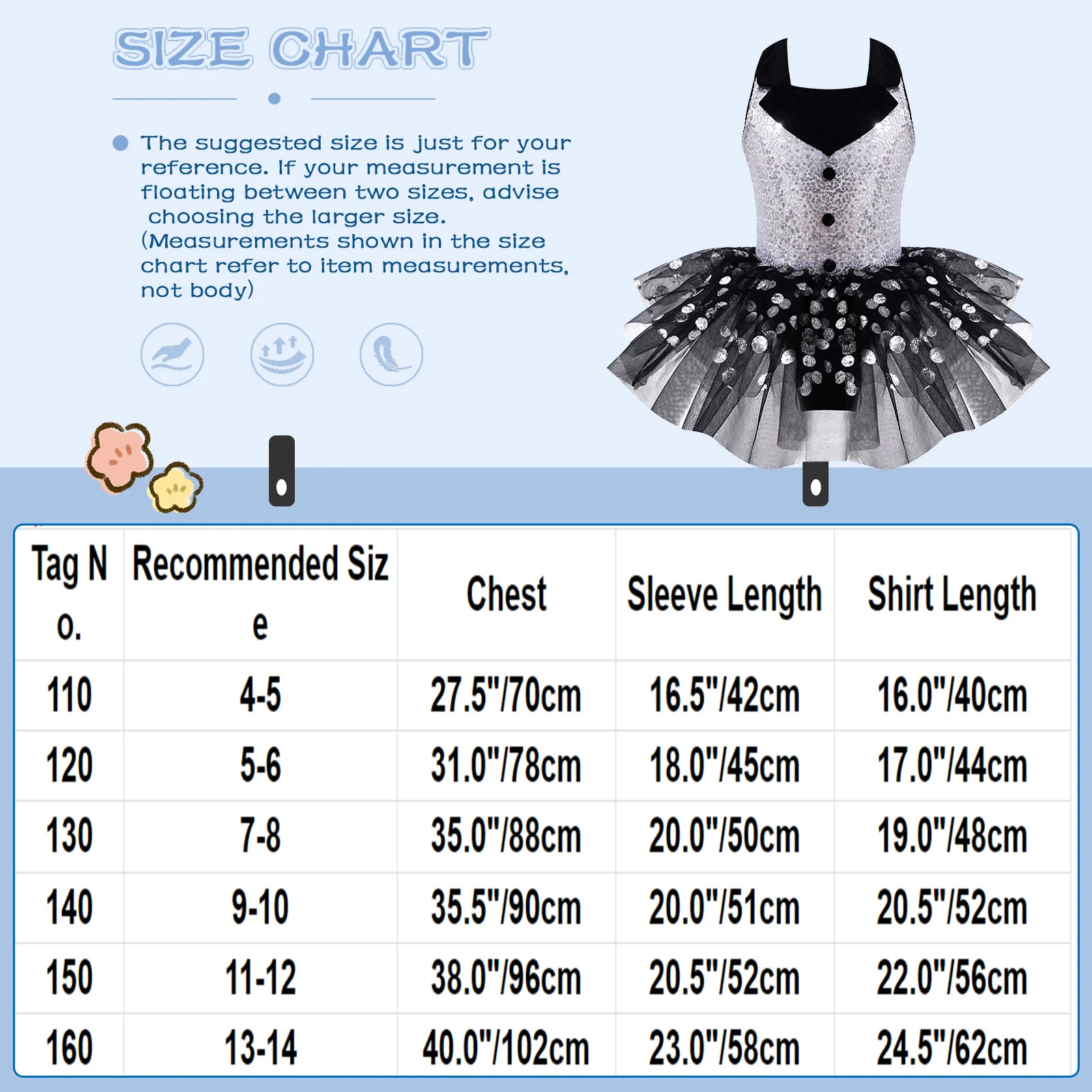 Kids Girl Ballet Tutu Dress for Children Jazz Dance Clothing Sequins Polka Dots Ballet Dance Costume Stage Performance Dancewear