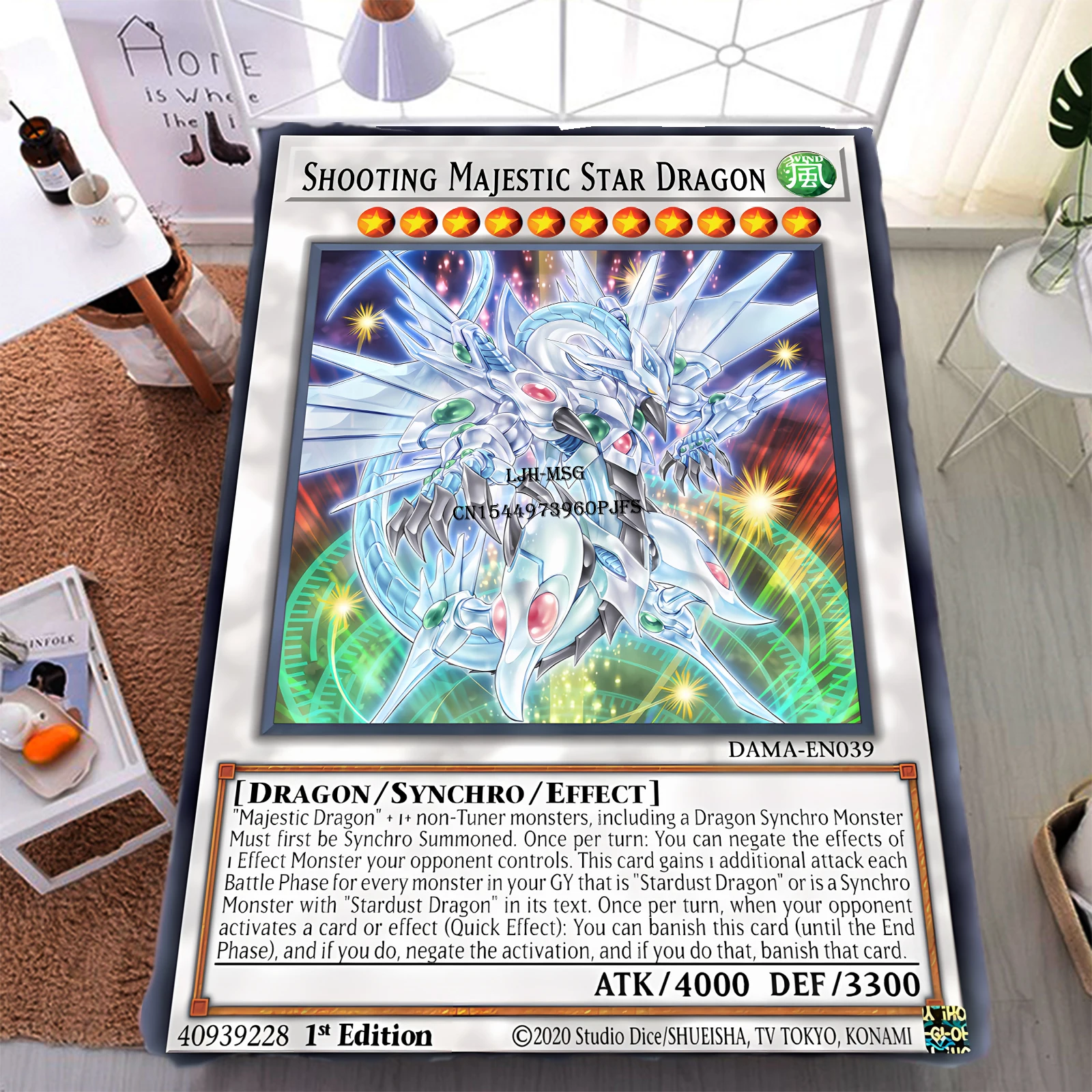 

Yu-Gi-Oh Cards Blanket Star Dragon Flannel Soft Plush Sofa Bed Throwing Japanese Hot Anime Blankets Kids and Adult Bedroom Decor