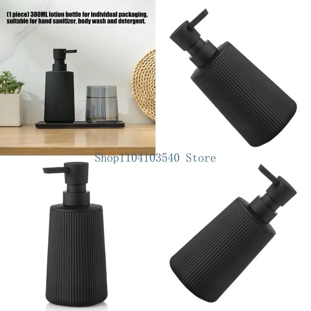 

02DC 380ml Press Type Dishwashing Liquid Bottle Detergent Dispenser Press Type Dishwashing Liquid Bottle for Bathroom Kitchen