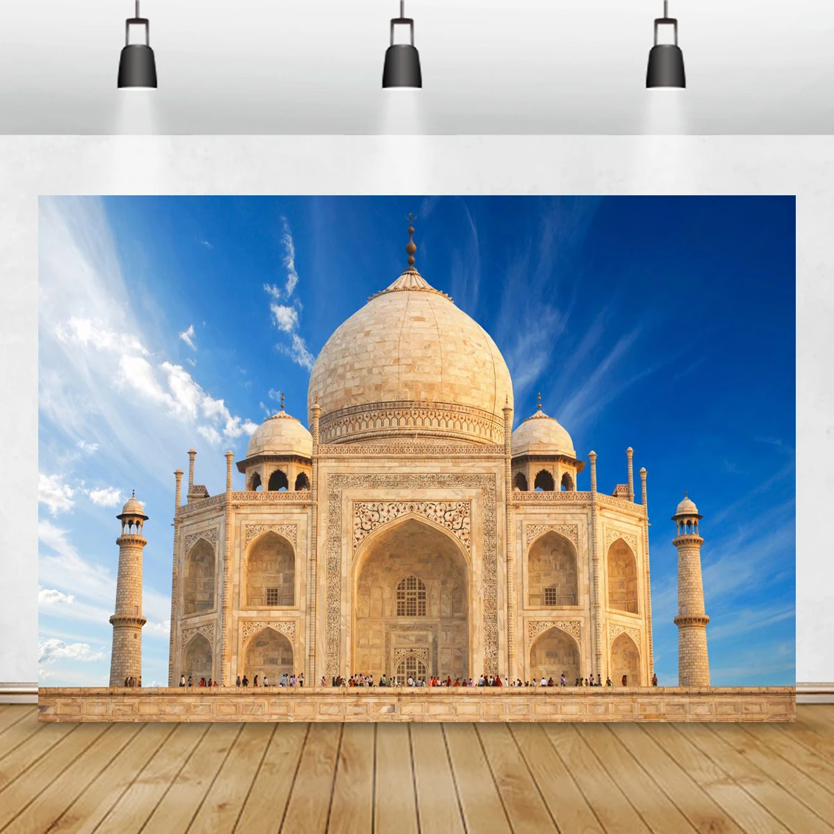 India Taj Mahal Backdrop Popular Photo Spot Photography Broadcasting Room Background Birthday Decoration  Photo Studio Props