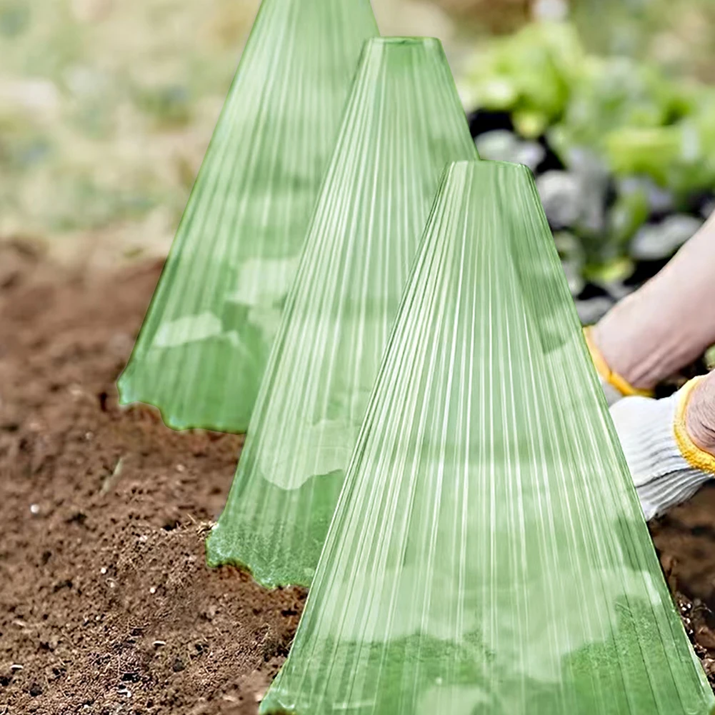 5-31 Uds. Cubierta de protección contra congelación de plantas, cubiertas para plantas, cubiertas para campanas de jardín, cubierta de campana para plantas con ventilación superior para plantas de semillas y flores