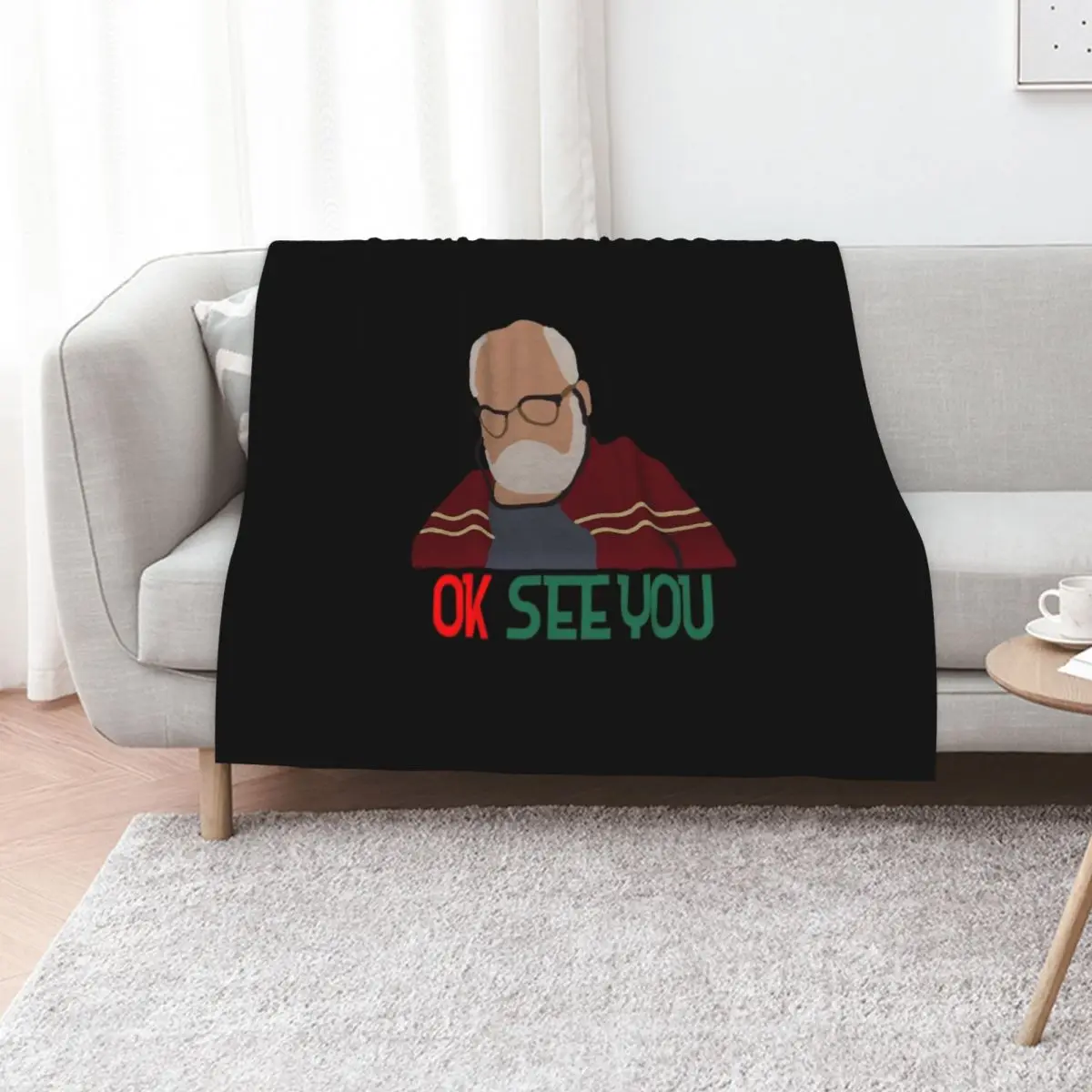 

Uppa - Kim Convenience Ok See You Drawn T-Shirts Gift For Fans, For Men and Women Throw Blanket wednesday Blankets