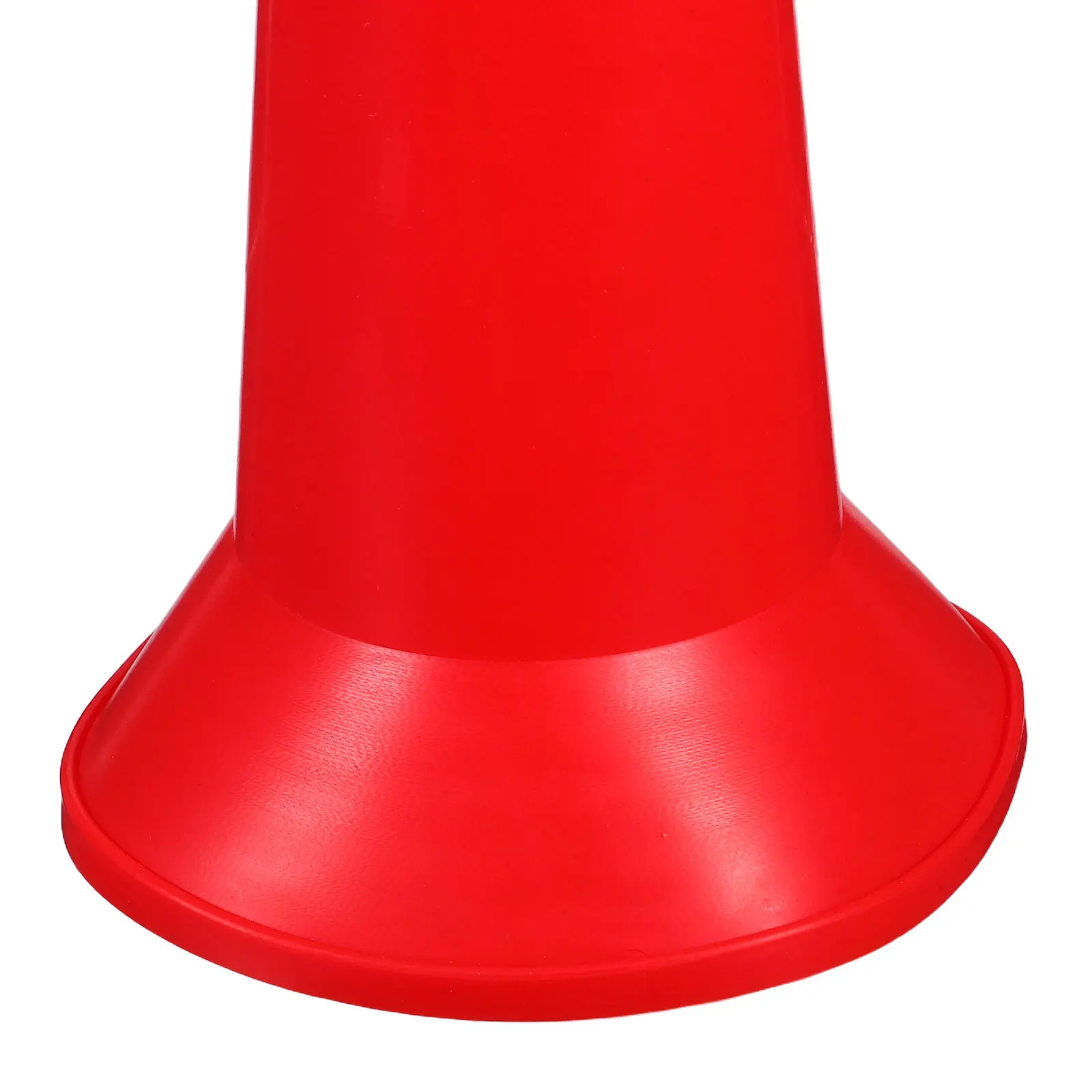 5 pçs 17cm plástico vermelho mini futebol treinamento agilidade campo marcador cones multi-funcional roadblock cones de futebol