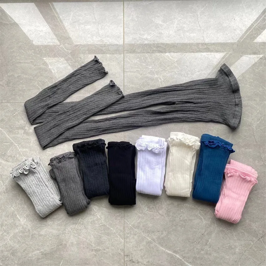 

Женские осенне-зимние удлиненные кружевные колготки, чулки