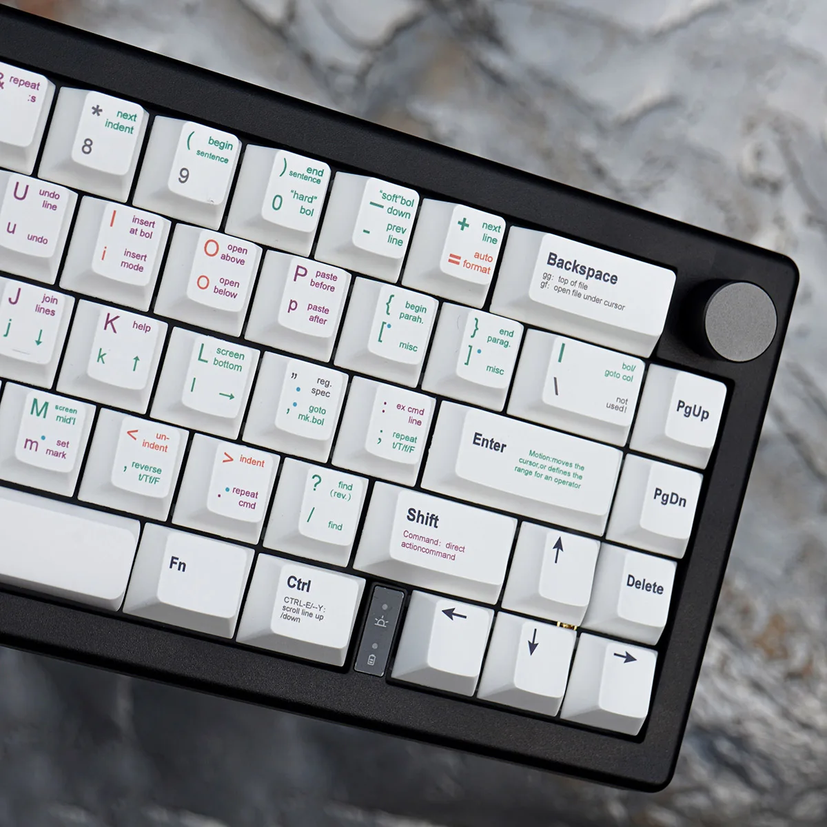 ECHOME-Juego de teclas con tema de programador blanco, tapa de teclado para juegos, sublimación de tinte PBT, perfil Cherry, tapa de tecla para teclado mecánico