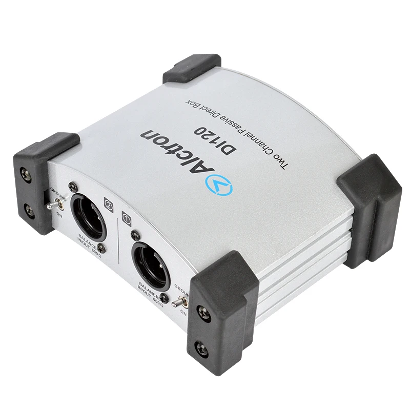 Alctron DI-120 2-Way Impedance DI Box يحول إشارات المعاوقة العالية إلى إشارات مقاومة منخفضة