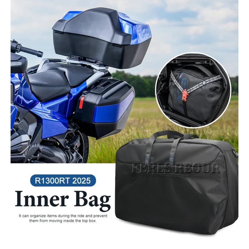 R1300RT 2025+ Durable Vario Inner Bags - Custom-Fit Saddlebag Liners & Top Bag, Side Luggage Organizer