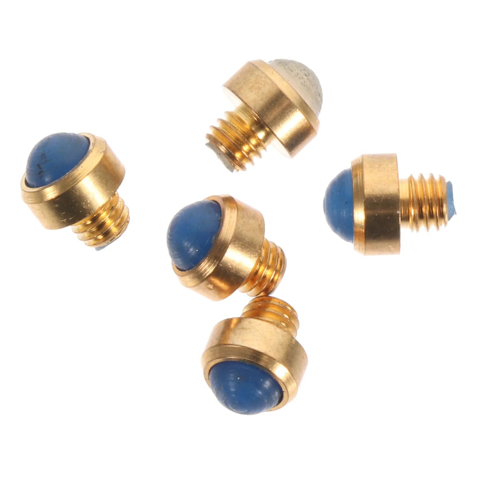 

5Pcs Metal Shear Bumper Scissor Muffler for Haircutting Scissors Professional Barber Accessory Noise Reduction Wear Resistant