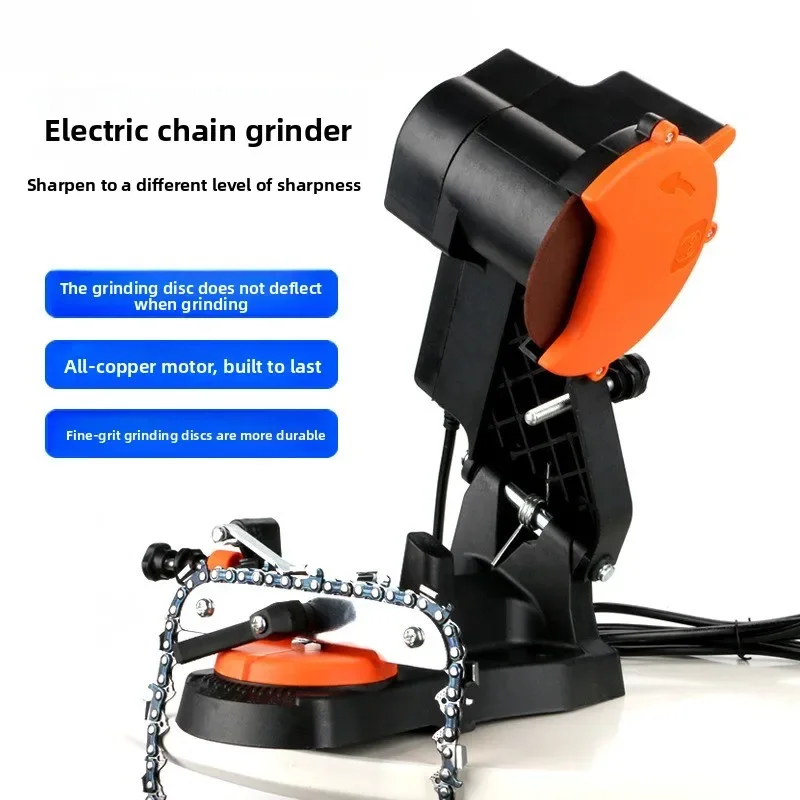 Premium Chain Grinder Electric Chainsaw Grinding Chain Tooth Electric Grinder Saw File Strip Tool Plug-in