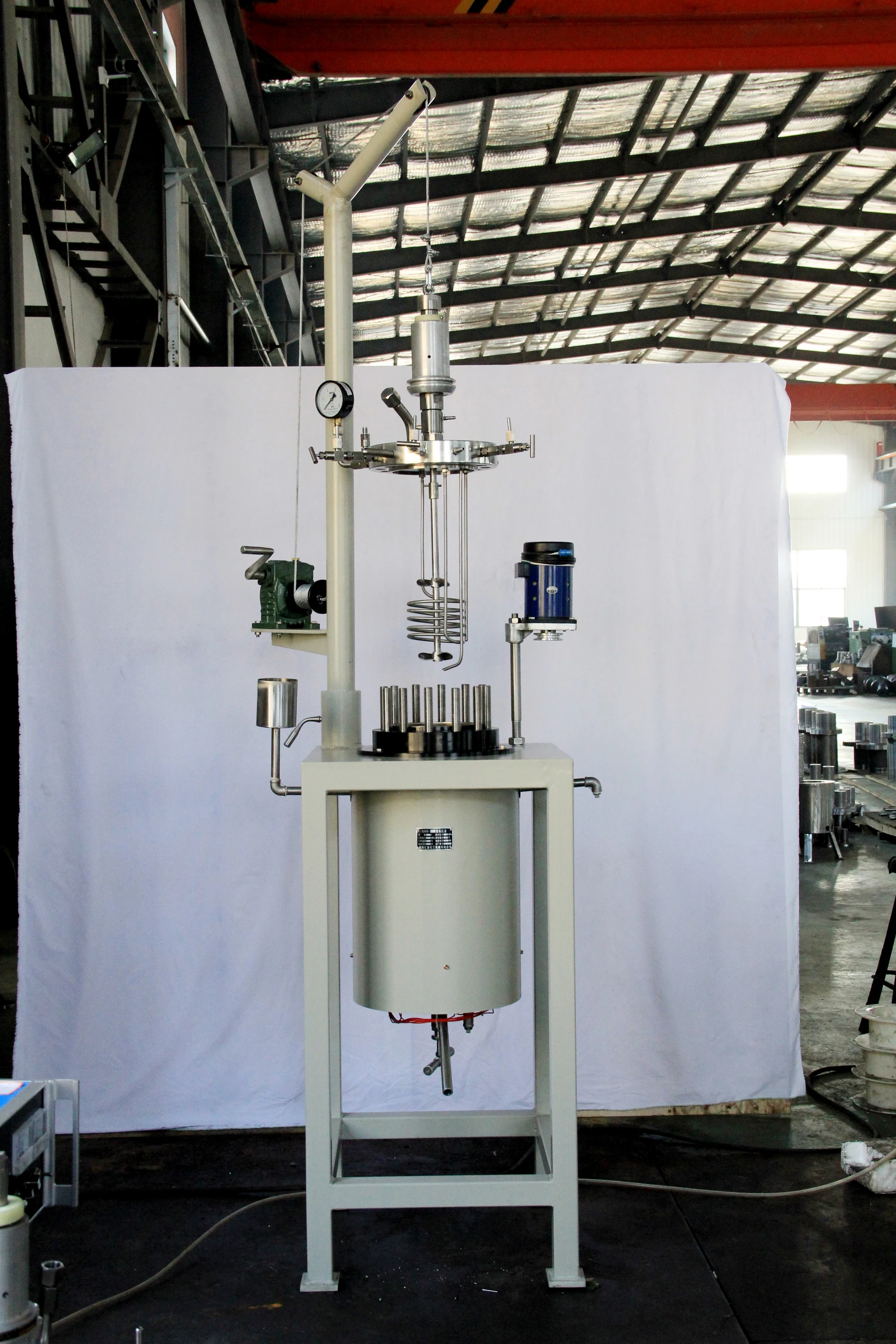 10L Stainless Steel Laboratory Chemical Jacketed Reactor