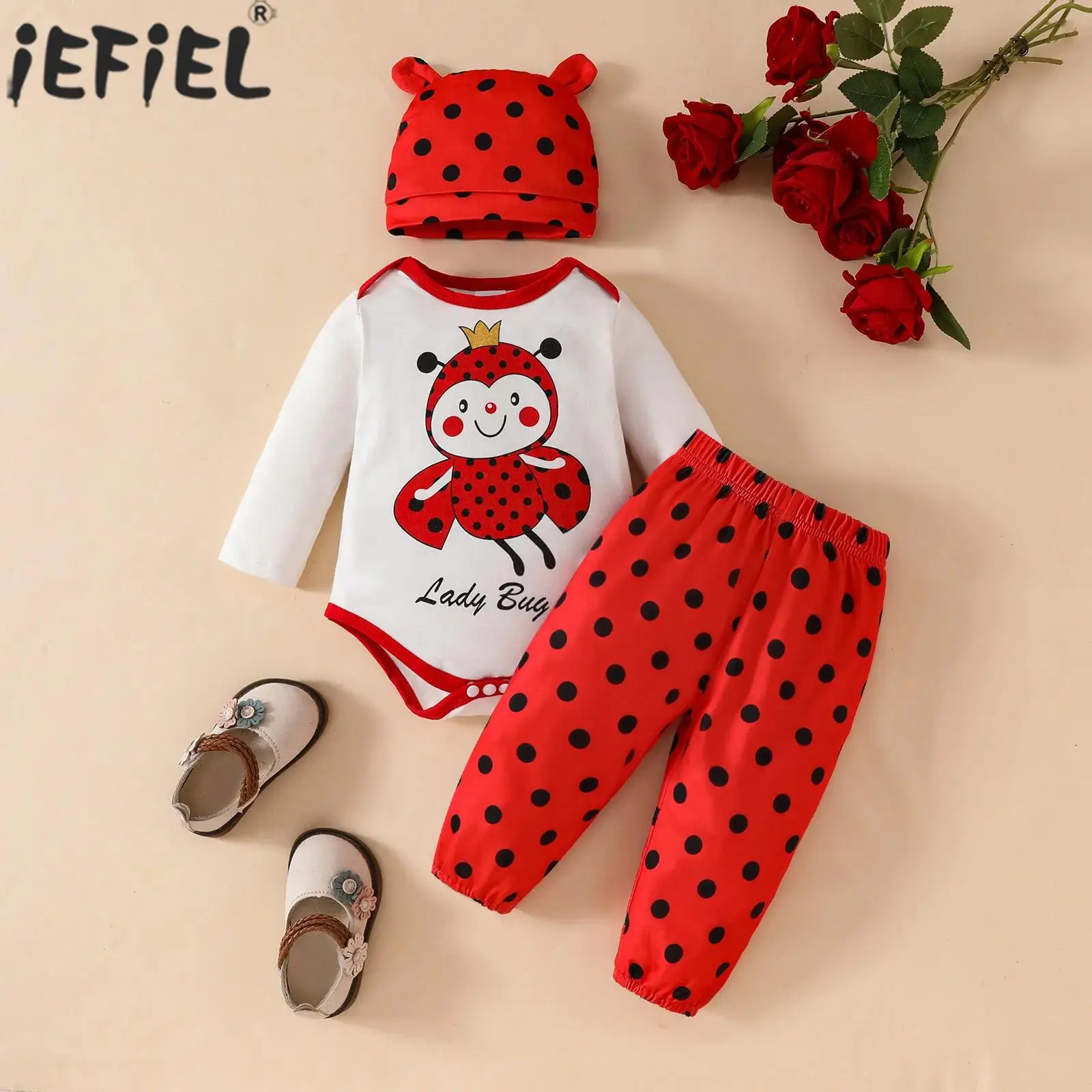 

Костюм для фотосессии на день рождения для маленьких мальчиков и девочек, весенне-осенний повседневный наряд, комбинезон с длинными рукавами и пуговицами в промежности, штаны, шляпа