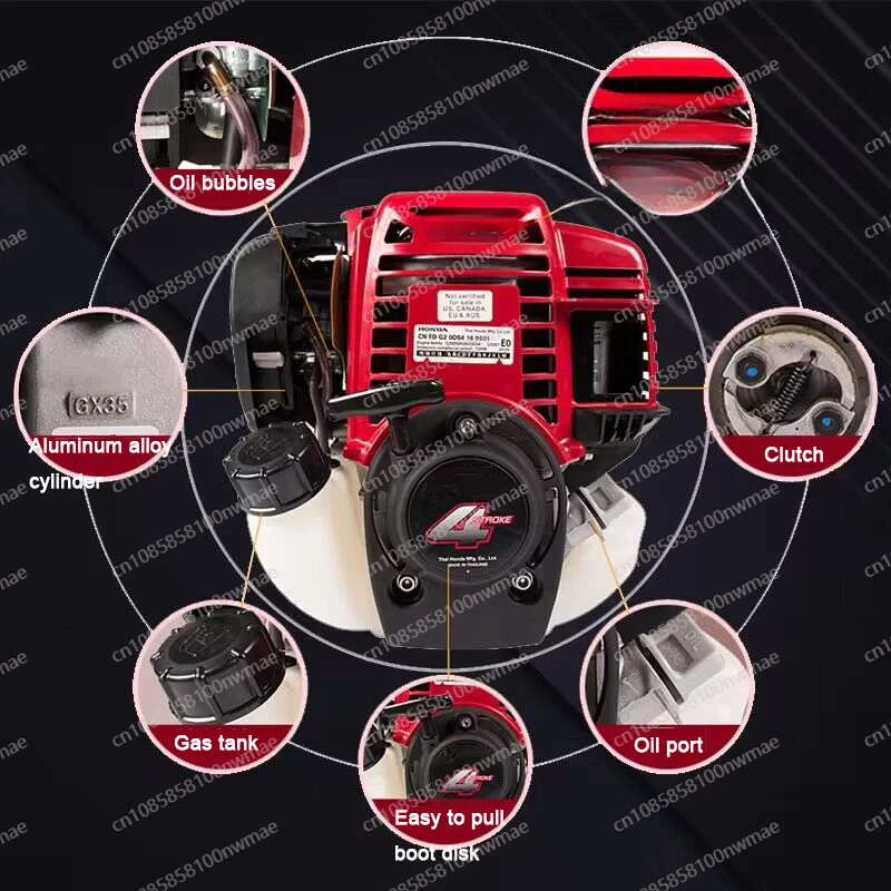 4 Stroke Engine Petrol Engine Engine For Brush Cutter With Power Tools