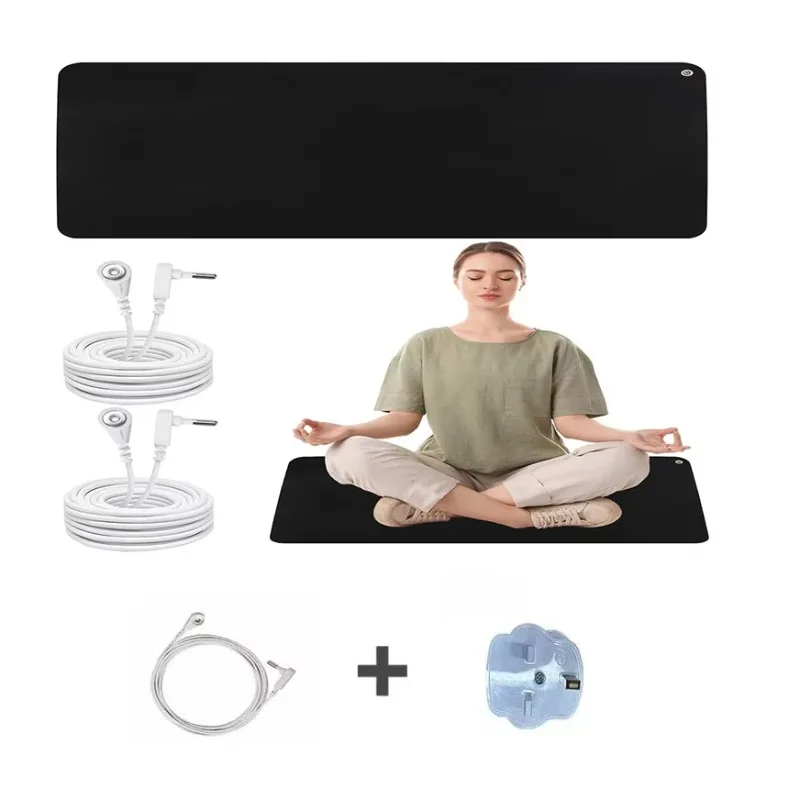 Eco-friendly Yoga Meditation Grounding Mat Thick And Comfortable Exercise Mat Suitable Size For Home Daily Yoga Practice