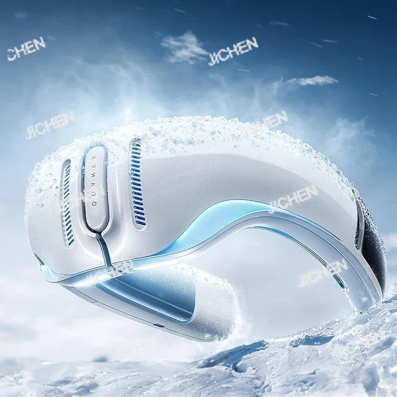 لـ RANVOO 2024 [رقم 1 أروع وأكثر محمولة] مكيف هواء للرقبة AICE LITE، تبريد غامر نهائي 6,000 مللي أمبير في الساعة
