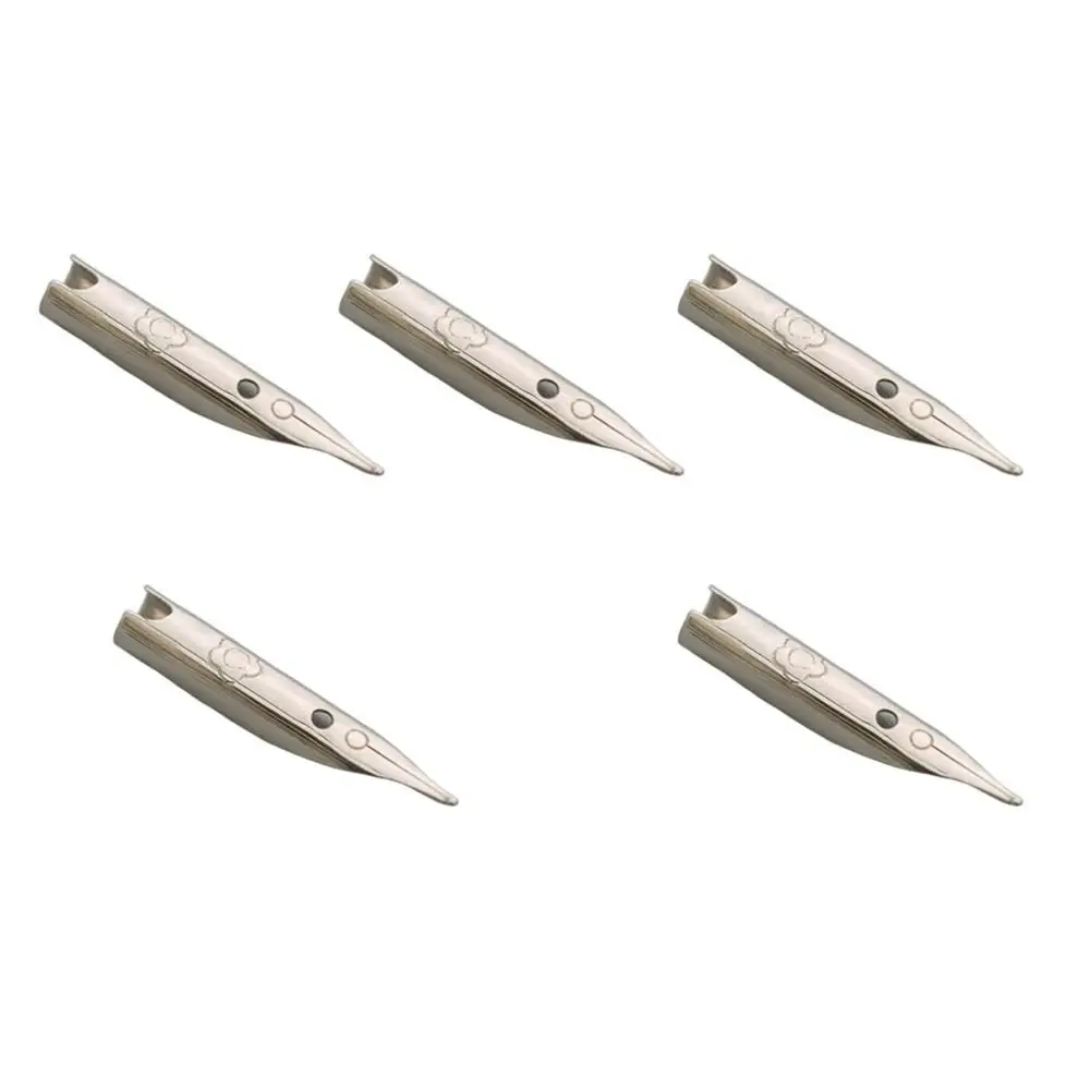 Pointe de stylo plume trempée rétro, pointe de remplacement, fournitures d'écriture, fournitures scolaires, haute qualité, 0.38mm, 1 pièce, 5 pièces, 10 pièces