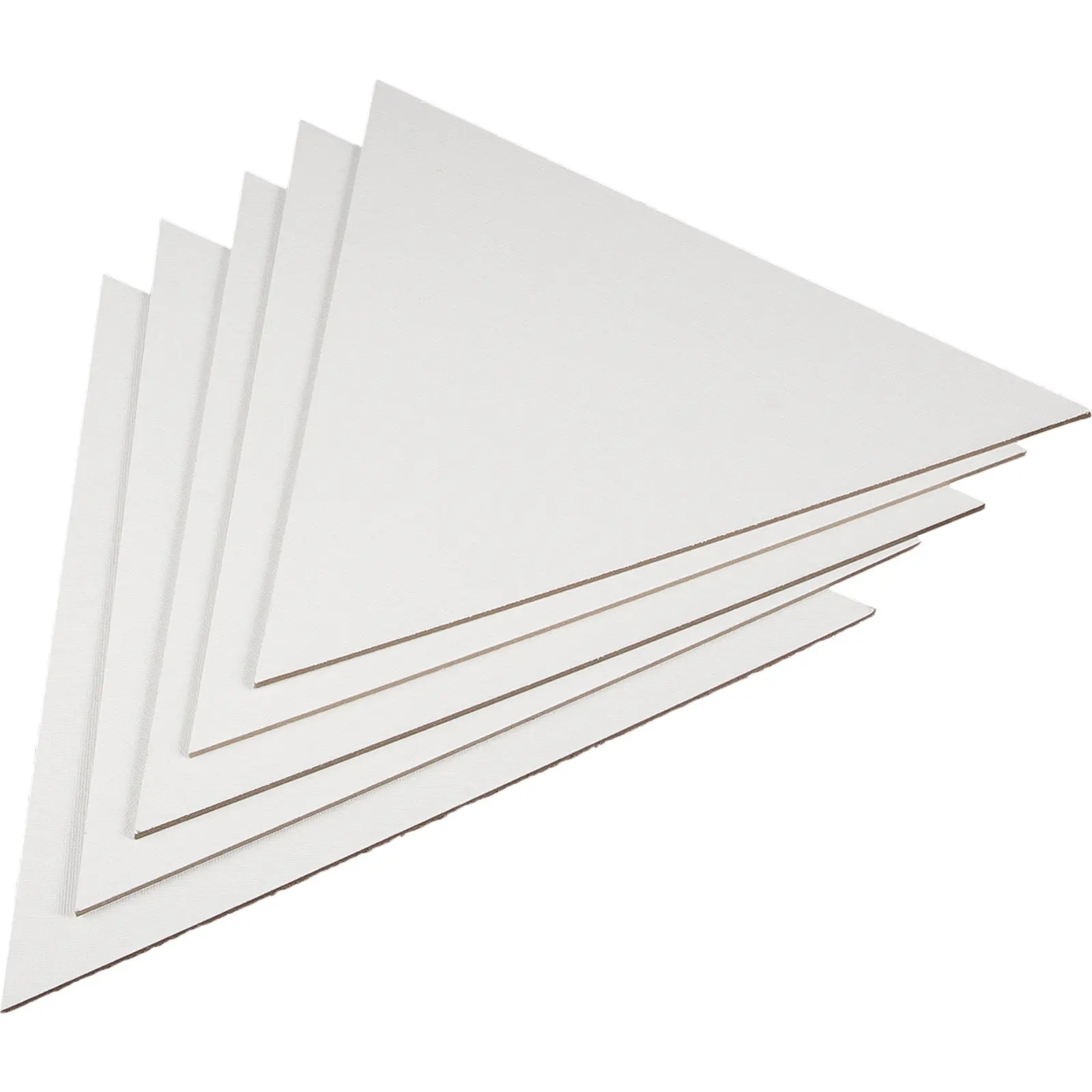 

5Pcs Canvas Boards Blank Painting Panel Oil Painting Board for Beginners Artist Use Classroom Large Art Canvases Professional
