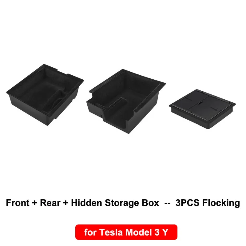 3 Pcs Flocking