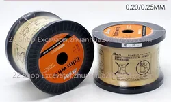 Electrode Wire EDM Brass Wire 0.2/0.25mm Tension Strength 900N-1000N Copper Wire 5KG Low Speed CNC EDM Wire Cutting Machine