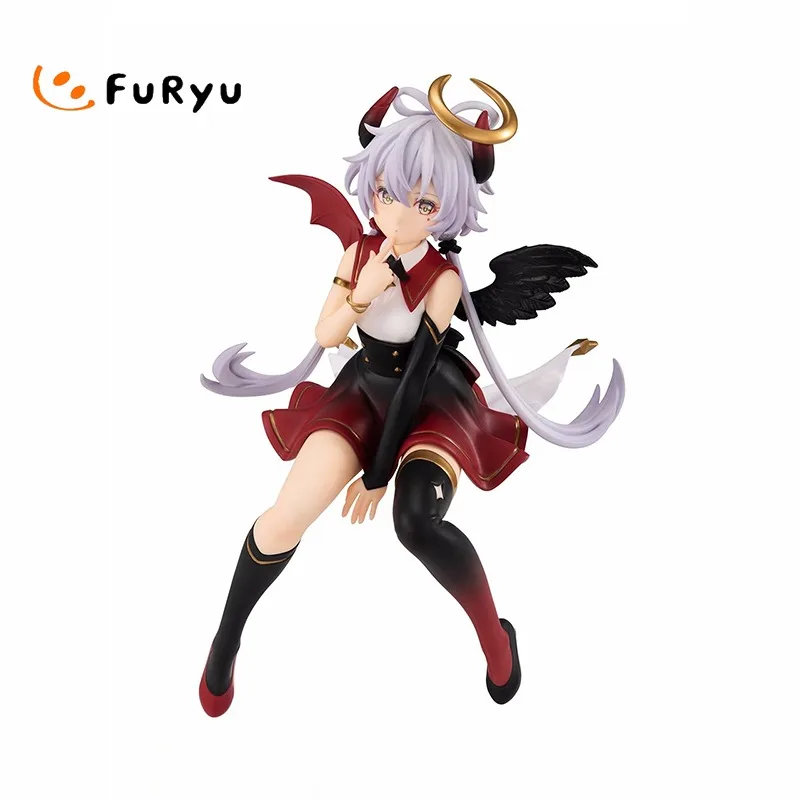 

Stock Genuine FuRyu Vsinger Virtual Idol Luo Tianyi Fallen Angel Ver. 14CM PVC Anime Action Figures Collectable Model Doll Gift