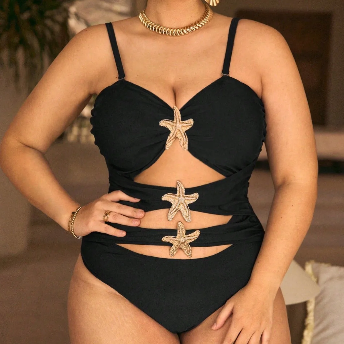 L-4XL Plus Size High Waist Bikini Women's Push Up Large Size Swimsuit Summer Mujer Big Size Tummy Control Swimwear Bikini Sets