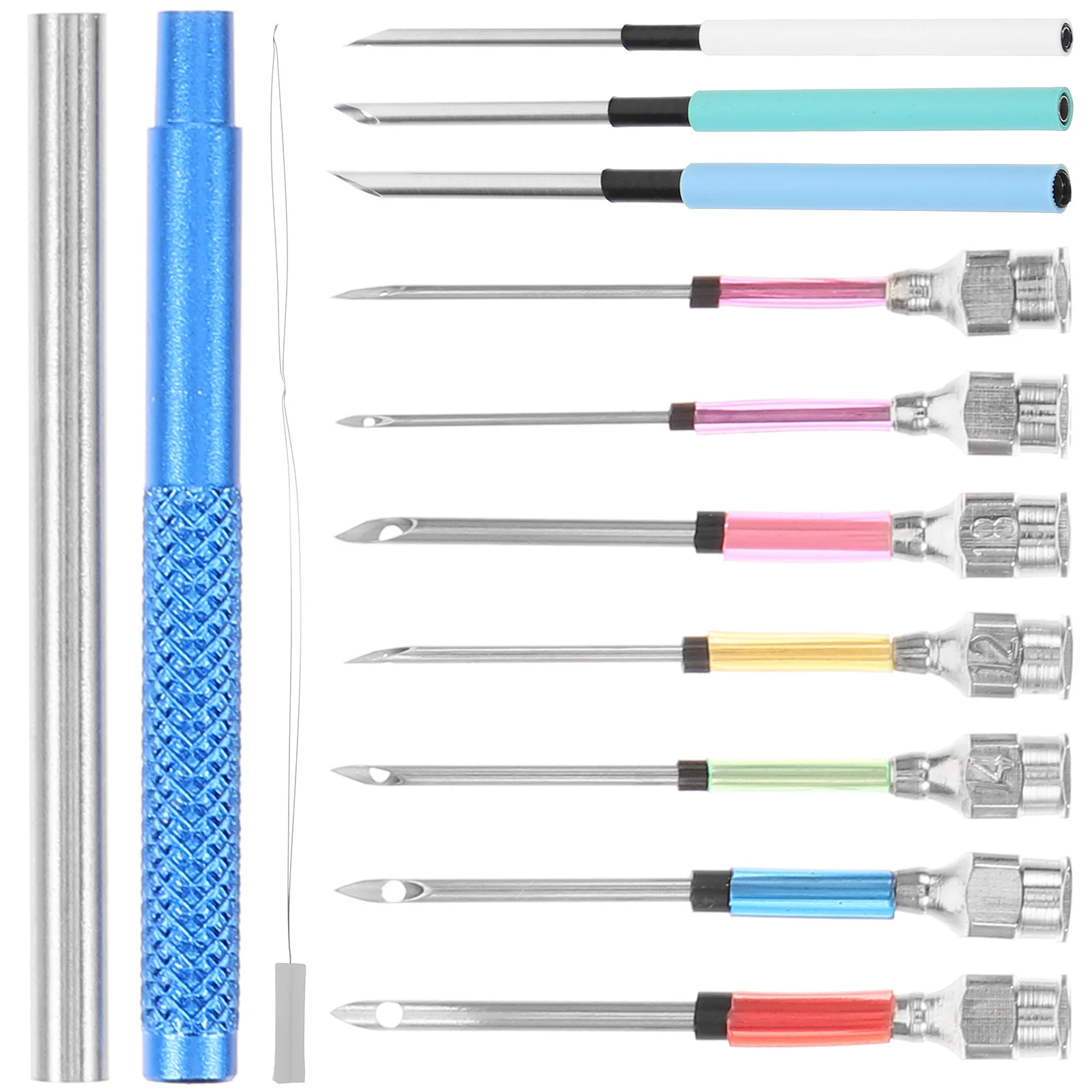 

1Set DIY Punch Needle Kit Embroidery Needles Lightweight Metal Stitching Tool for Wool Thin Fabrics Cross Stitch Craft Supplies
