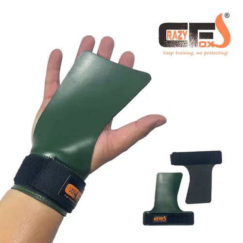 Imagen 2 del producto Empuñaduras de levantamiento de peso libre de tiza de goma, correas resistentes, ganchos de elevación de energía alternativa para calles de soporte de muñeca Deadlift