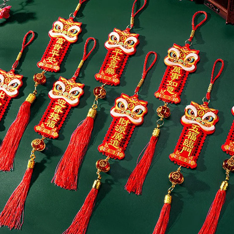 

New Year Decoration 2025 New Year Home Decor Wall Hanging Pendant Chinese Knot Accessorie Spring Festival Room Decor