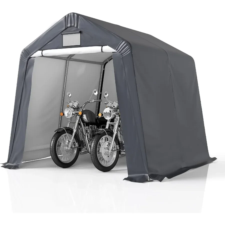 Outdoor Storage Shelter Shed, Gray