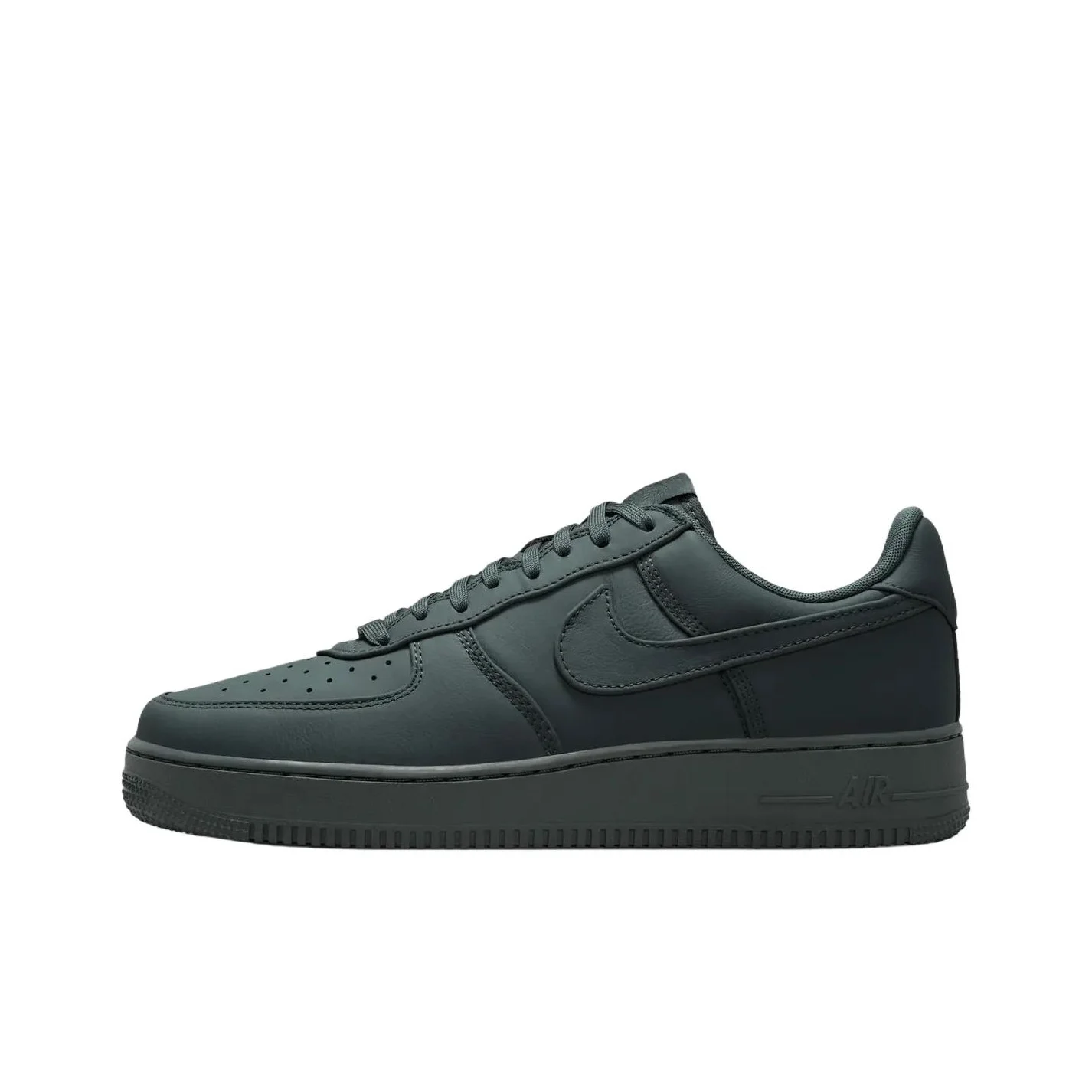 

Мужские дышащие низкие кроссовки для скейтборда Nike Air Force 1, темно-серые IM3078-002
